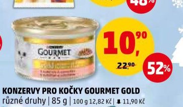 KONZERVY PRO KOČKY GOURMET GOLD