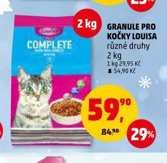 GRANULE PRO KOČKY LOUISA