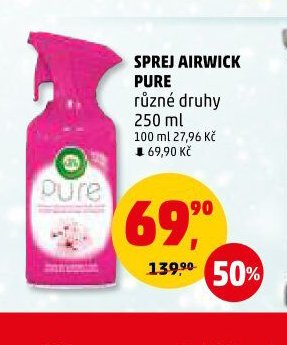 SPREJ AIRWICK PURE