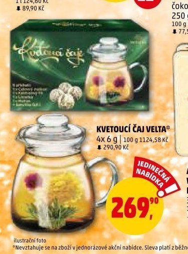 KVETOUCÍ ČAJ VELTA