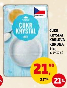 Cukr krystal Karlova Koruna