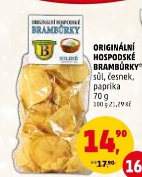 Hospodské brambůrky Bramborárna Zykmund