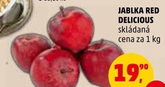 Jablka Red Delicious
