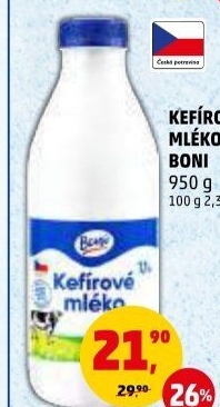 Kefírové mléko Boni