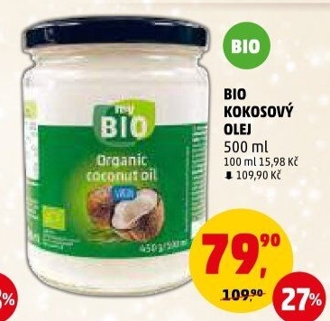 Kokosový olej My BIO