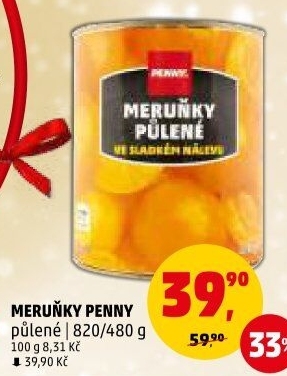 Kompot meruňky Penny