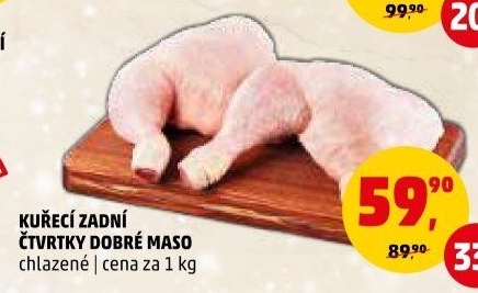 Kuřecí čtvrtky Dobré maso