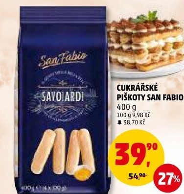 Piškoty cukrářské San Fabio