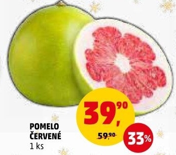 Pomelo červené
