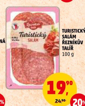 Salám turistický Řezníkův talíř