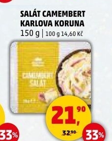 Salát camembert Karlova Koruna