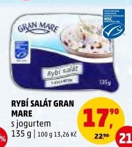 Salát rybí s jogurtem Gran Mare