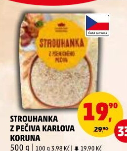 Strouhanka Karlova Koruna