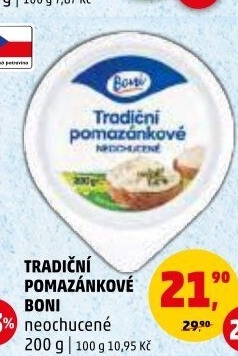 Tradiční pomazánkové Boni