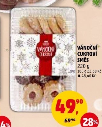 Vánoční cukroví Karlova Koruna