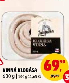 Vinná klobása Dobrá česká Zabijačka