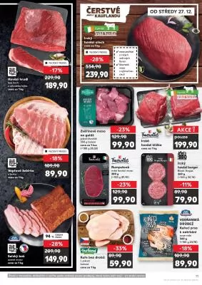 akční leták Kaufland 27.12.2023-2.1.2024