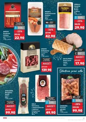 akční leták Kaufland 27.12.2023-2.1.2024