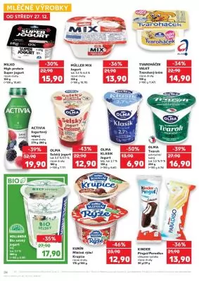 akční leták Kaufland 27.12.2023-2.1.2024