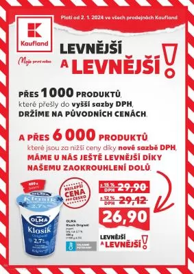 akční leták Kaufland 27.12.2023-2.1.2024