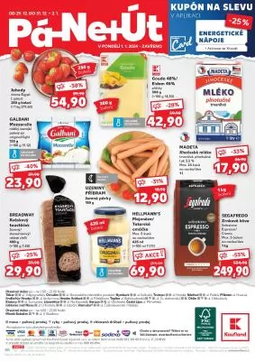 akční leták Kaufland 27.12.2023-2.1.2024