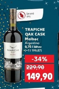 TRAPICHE QAK CASK Malbec