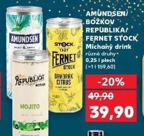 Amundsen/Božkov Republica/Fernet Stock Míchaný drink