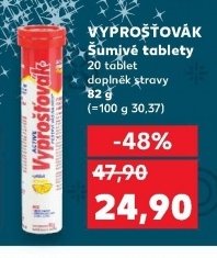 Vyprošťovák Šumivé tablety