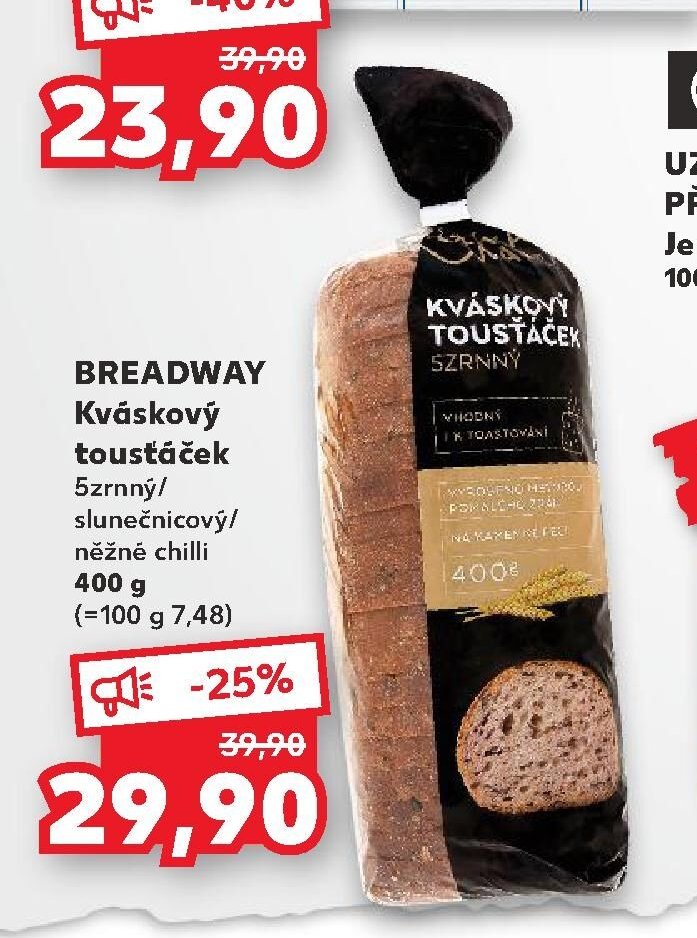 BREADWAY Kváskový toustáček