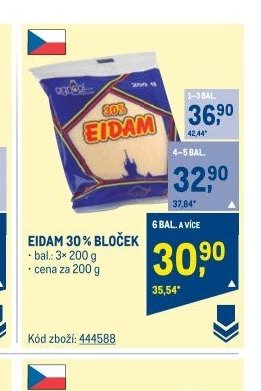 EIDAM 30% BLOČEK