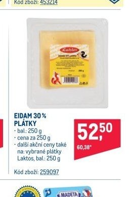 EIDAM 30% PLÁTKY