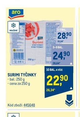Surimi tyčinky