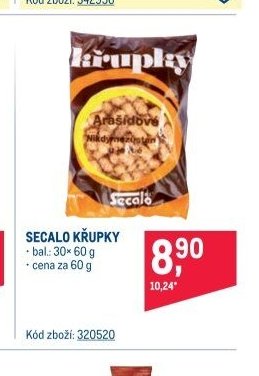SECALO KŘUPKY