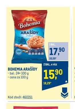 BOHEMIA ARAŠÍDY