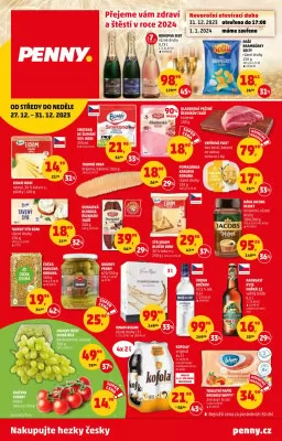 akční leták Penny Market 27.12.2023-31.12.2023