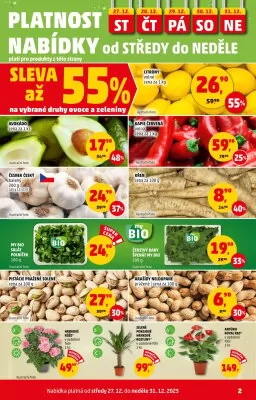 akční leták Penny Market 27.12.2023-31.12.2023