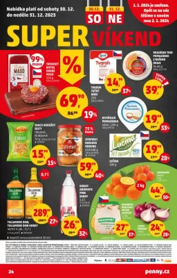 akční leták Penny Market 27.12.2023-31.12.2023