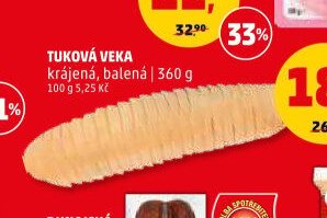 TUKOVÁ VEKA Krájená, balená | 360 g