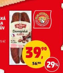 DUNAJSKÁ KLOBÁSA ŘEZNÍKŮV TALÍŘ 200 g