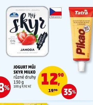 JOGURT MŮJ SKYR MILKO