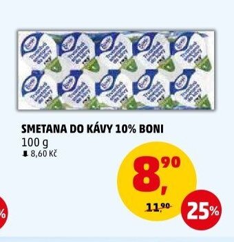 SMETANA DO KÁVY 10% BONI