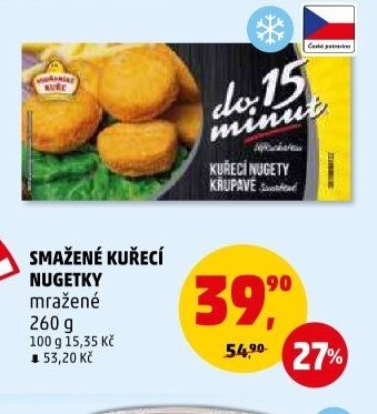SMAŽENÉ KUŘECÍ NUGETKY