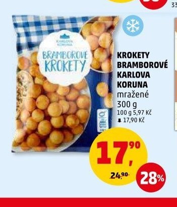 KROKETY BRAMBOROVÉ KARLOVA KORUNA