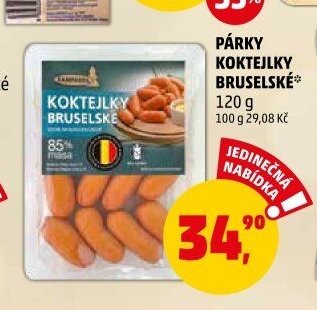 Párky koktejlky bruselské