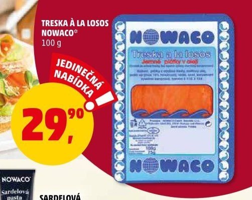 TRESKA A LA LOSOS NOWACO 100 g