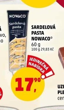 SARDELOVÁ PASTA NOWACO 60 g