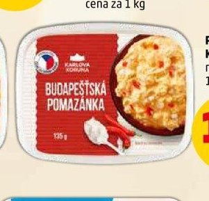 POMAZÁNKA KARLOVA KORUNA BUDAPEŠŤSKÁ 135 g