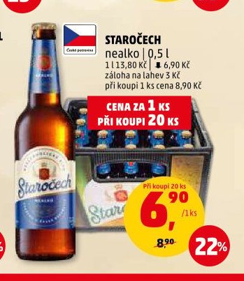 STAROČECH nealko 0,5 l