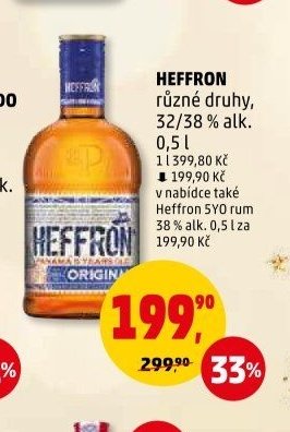 Heffron různé druhy
