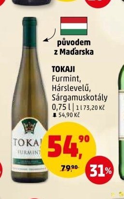 TOKAJI Furmint, Hárslevelű, Sárgamuskotály